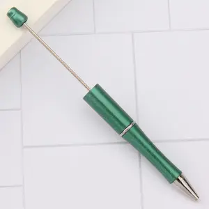 Wholesale DIY bead pen plastic pearl pens in bulk, refill & pen bags with black ink