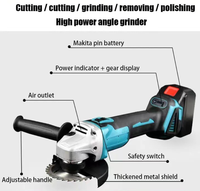 Vente en gros usine : Ensemble d'outils électriques sans fil 3-en-1 20V – Perceuse, marteau perforateur et meuleuse d'angle
