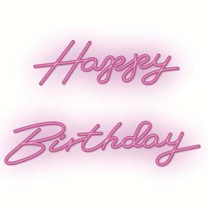 Insegna Luminosa a LED con Lettere in Acrilico, Decorazioni per Feste, <span class=keywords><strong>Buon</strong></span> <span class=keywords><strong>Compleanno</strong></span>, Insegna Luminosa Personalizzata - Product Image 4