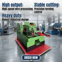 Nouvelle machine de fabrication de vis semi-tubulaires, machine de cintrage à froid, moteur haute précision pour usine de fabrication 380V/220V/400V