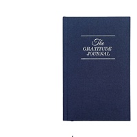 Journal de gratitude A5 personnalisé tissu de lin couverture rigide carnet de découverte de guérison pour soins personnels mon journal de gratitude
