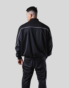 Conjuntos Deportivos de Gimnasio para Hombre, Ropa Deportiva de Alta Calidad, Tejido Transpirable de Poliéster/Algodón, Fusión Sin Costuras para Deportes de Invierno - Product Image 4
