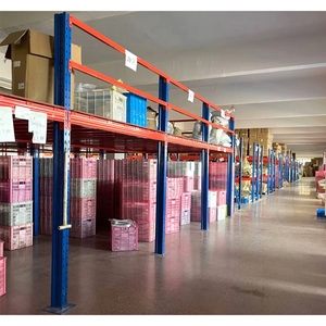 Mezanine nền tảng kệ kho công nghiệp Heavy Duty thang thép đa tầng lửng giá - Product Image 6