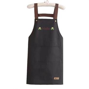 Delantal de Cocina Personalizado con Logotipo, Ajustable, con 2 Bolsillos, Resistente al Agua y al Aceite, para Mujeres y Hombres, Regalo - Product Image 1
