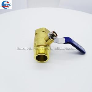Raccords à bille en laiton de haute qualité, conception épaissie pour pièces pneumatiques - Product Image 2