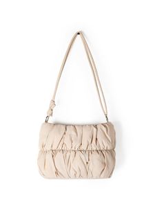 Sac à bandoulière matelassé personnalisé pour femme en nylon doux, sac fourre-tout gonflé pour dames - Product Image 4
