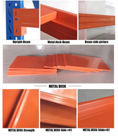 Étagères de rangement en acier métallique à 4 niveaux de service moyen, protection contre la corrosion, rayonnage pour la maison et le garage, pour une utilisation en entrepôt