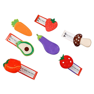 Pince à cheveux de 8 cm de la série Vegetable pour femmes et filles - Product Image 1