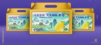 Boîte carrée en carton ondulé recyclable et écologique avec laminage brillant et gaufrage, pour envoi par abonnement, conception personnalisée, ODM, OEM, e-commerce