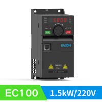 Variateur de fréquence triphasé EC100 220V 1,5kW, variateurs de fréquence AC, inverseurs de fréquence, VSD, VFD