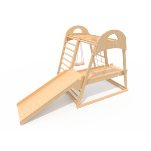 Jouet en forme <span class=keywords><strong>de</strong></span> Triangle d'escalade pour enfant, cadre d'escalade, arc, échelle en bois, jeu pour les petits - Product Image 2