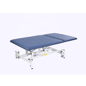 Lit de traitement Bobath électrique de 100cm de largeur, équipements de rééducation à 2 sections pour la physiothérapie pour la réadaptation neurologique à l'hôpital - Product Image 4