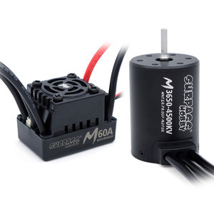 תחביב surpass m540 m3650 m3660 משולב עמיד למים 3500/4200kv w/m45a/60a esc עבור 1/10 1/12 rc traxxas לרכב rc rc