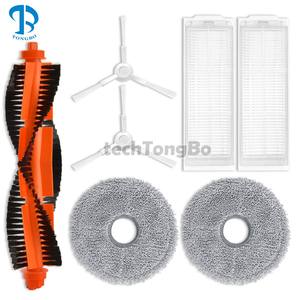 Xiaomi Mijia 자동 청소 로봇 2 C101 로봇 청소기 액세서리 부품에 맞는 롤러 사이드 브러시 헤파 필터 걸레 패드 - Product Image 1