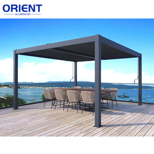 Pergola en aluminium sur mesure <span class=keywords><strong>3x4</strong></span> 6x3 10x10, gazebo imperméable, <span class=keywords><strong>abri</strong></span> <span class=keywords><strong>de</strong></span> <span class=keywords><strong>jardin</strong></span> extérieur - Product Image 4