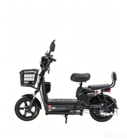Bicicleta Eléctrica Urbana LY-S25 de Producción Masiva a Precio Económico, Resistente a Impactos, con Respaldo Confortable, Faro LED de Alta Luminosidad y Canasta Metálica Antioxidante