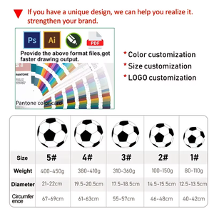 Ballons de football d'académie personnalisés de qualité supérieure, taille 4, avec thermocollage, ballon violet pour les matchs de la Coupe du monde des clubs - Product Image 6