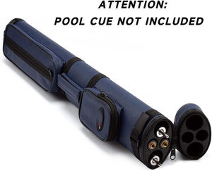 Étui de queue de billard personnalisé avec échantillon gratuit, couleur au choix, 2x4, sac de transport pour queue de billard avec rembourrage - Convient à 2 queues et 4 shafts, étuis de billard - Product Image 3