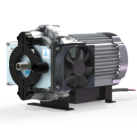 Compresseur d'air à courant alternatif refroidi par air à moteur turbo scroll sans huile 9 Cfm 2 bar pour générateur d'oxygène