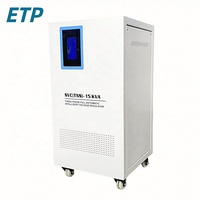 Stabilisateur de tension servo ETP SVC 25 kW triphasé 220 V-440 V TNS 10 kVA-40 kVA AC avec écran LCD en cuivre, efficacité de 98 %