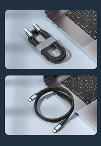 Mới PD 100W USB C để USB C sạc cáp dữ liệu 2m loại C 5A nhanh chóng sạc cáp cho Huawei Xiaomi iPhone Máy tính xách tay - Product Image 4