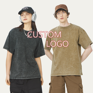 เสื้อยืดคอตตอน 100% คุณภาพสูง ทอแน่น ทรงโอเวอร์ไซส์ สตรีทแวร์ ยูนิเซ็กซ์ สกรีนลายดิจิตอลตามสั่ง เนื้อผ้าหนา วินเทจ ล้างสีแบบแอซิดวอช - Product Image 2