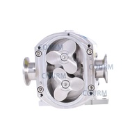 COURM prix d'usine pompe à lobes rotatifs en acier inoxydable crèmes savon à la glycérine haute viscosité liquide isolation de l'eau pompe à rotor