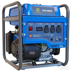 Generador Portátil TieKeHan de 5KW/5.5KW, 4 Tiempos, 236CC, Refrigerado por Aceite, a Gasolina, 110/220V, TKH-6000i, Tanque de Combustible de 15L, 50/60Hz - Product Image 4