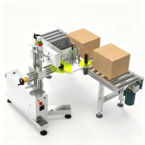 Máquina Etiquetadora Lateral Automática de Alta Calidad de China para Cajas de Cartón, Bolsas y Estuches, Impresión en Línea, Productividad, Control Remoto, Totalmente Automática - Product Image 1