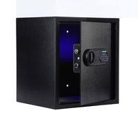 Caja Fuerte Electrónica de Diseño Patentado para Uso en el Hogar y la Oficina, Caja Fuerte Digital con Conector para Batería de 9V, Fuente de Alimentación de Emergencia