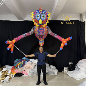 Marioneta Inflable Publicitaria <span class=keywords><strong>de</strong></span> <span class=keywords><strong>Alebrijes</strong></span> para la Exhibición <span class=keywords><strong>de</strong></span> Arte Tradicional Mexicano del Día <span class=keywords><strong>de</strong></span> Muertos, Marioneta Inflable <span class=keywords><strong>de</strong></span> Insecto - Product Image 3