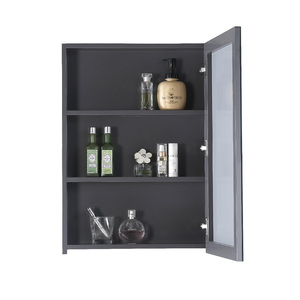 <b>Wall</b>-mounted Easy Clean Durable PVC+<b>Mirror</b> Hotel Home Modern <b>Rectangle</b> 2 Years Warranty <b>Mirror</b> Cabinet - Product Image 1