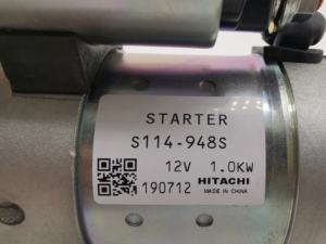 Hitachi Original 12V nouveau S114-948 de démarreur de moteur de démarreur de voiture pour les systèmes électriques de <span class=keywords><strong>FIAT</strong></span> - Product Image 2