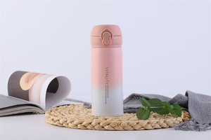 Tasse thermos pour Sublimation S1014, 300ml 500ml, en acier inoxydable, tasse à café dégradé, portable, pour les célébrités du <span class=keywords><strong>web</strong></span>, cadeau créatif - Product Image 6