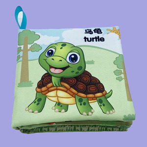 XBJ Puzzle Musicale per Neonati a Forma di Cartone Animato, Libro Educativo Infrangibile, Giocattoli da Letto per <span class=keywords><strong>Bambini</strong></span> - Product Image 4