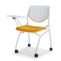 Mobilier de bureau moderne empilable Vente en gros Chaises de salle de formation Chaises de conférence Chaise visiteur empilable pour salle de réunion