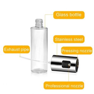 Packaged Glass Oil Spray Bottle for Cooking Olive Oil Sprayer Mister for <b>BBQ</b> Baking Roasting Grilling Utensils - Product Image 5