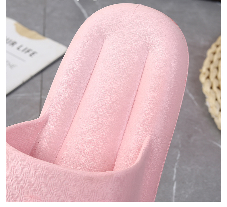 Promotional Slippers Bath Slides EVA Soft Non-slip Couple Sleepers Shoes Women Slipper