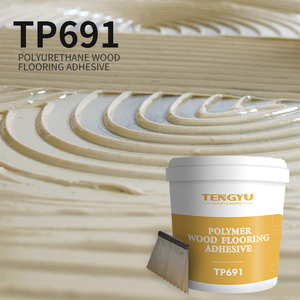 Pegamento de Poliuretano para Pisos de Madera de 6 kg, Adhesivo para Pisos de Parqué <span class=keywords><strong>Laminado</strong></span> PU, de un Solo Componente, Impermeable, de Curado Rápido <span class=keywords><strong>y</strong></span> Alta Adhesión - Product Image 3