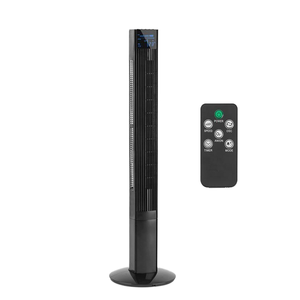 36-Inch Bladeless Air Cooling Fan US <b>Plug</b> Low Noise Oscillating Remote Control 7.5-Hour <b>Timer</b> Household Made Plastic Remote Cont - Product Image 2