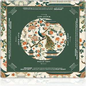 Tapis de mahjong américain de qualité supérieure, antidérapant, lavable, insonorisant, pour la maison, Royal Nude Custom - Product Image 2