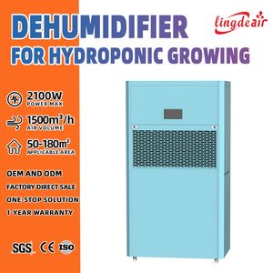 Hydroponics-ontvochtiger Efficiënte, stille kweekontvochtiger regelt de vochtigheid en bevordert een gezonde ontwikkeling van hydroponische planten - Product Image 1