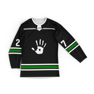 Free Design Custom Mesh Sublimation Hockey Trikot Custom Team Praxis Eishockey Trikot - Product Image 1