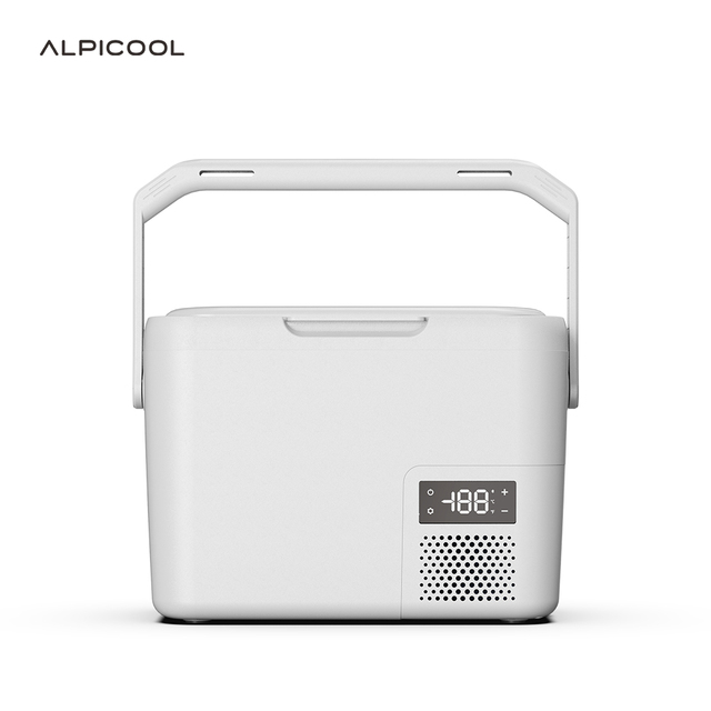 Alpicool HM8 Mini Capacity Cooler Box 12V Dual Use Freezer Compressor Refrigerator Camper Outdoor Car Fridges with APP Control