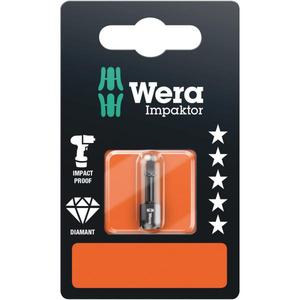 WERA - 05073931001 Impaktor Square-Plus bits (emballage libre-service)-EAN 4013288158437 INSERTS POUR EMBOUTS DE VISSAGE - Product Image 1