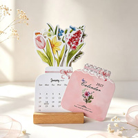 Mini Calendriers 2027, Calendrier de Bureau 2027, Calendrier Mural 2027, Calendrier Motivationnel 365 Jours, Calendrier de Bureau 22 x 17, Calendrier de Bureau Rotatif 3 Parties Personnalisé