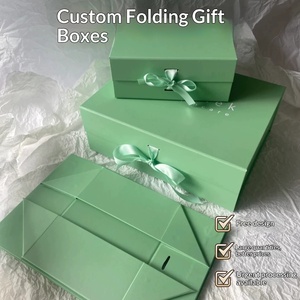 Custom 2-Piece Foldable Handheld Gift <b>Boxes</b> for Small Batches Portable Packaging - Product Image 5
