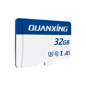 Thẻ Nhớ TF QUANXING 32GB Class10 U3 Tốc Độ Cao Dành Cho Điện Thoại/Camera/Đầu Ghi Thẻ Nhớ Micro 32G C10 SD