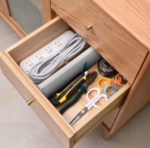 Household Storage Adjustable Eco-Friendly ABS Plastic Underwear Dresser Cabinet Organizer Expandable Drawer Dividers - Product Image 3