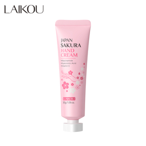 LAIKOU ครีมทามือบำรุงผิวเนียนนุ่มชุ่มชื้นสดชื่นเปล่งปลั่ง กลิ่นซากุระญี่ปุ่น ขนาด 30 กรัม - Product Image 1